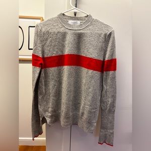 La Ligne 100% Cashmere Stripe Sweater